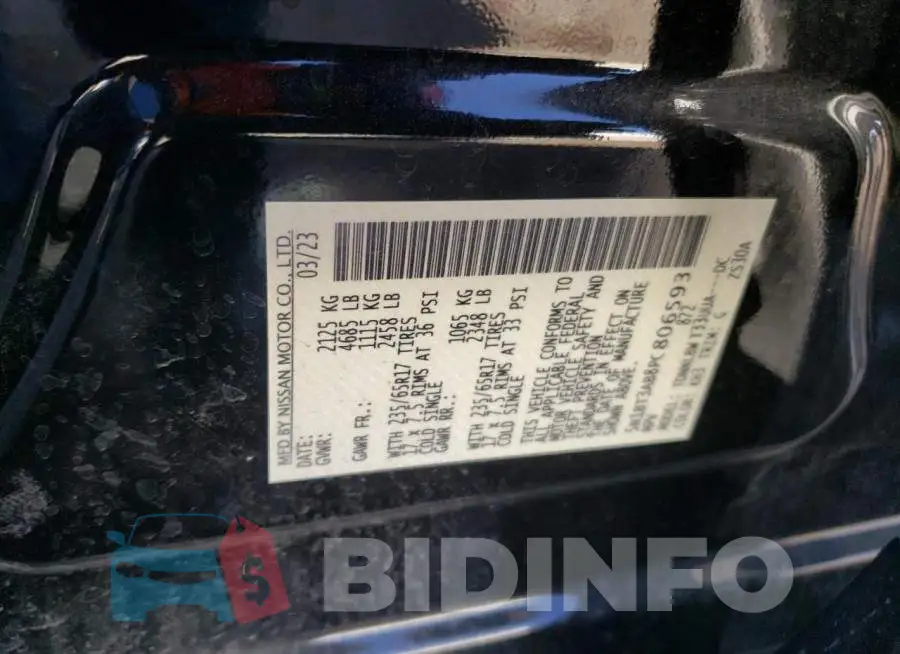 5N1BT3AB8PC806593 Photo# 12
