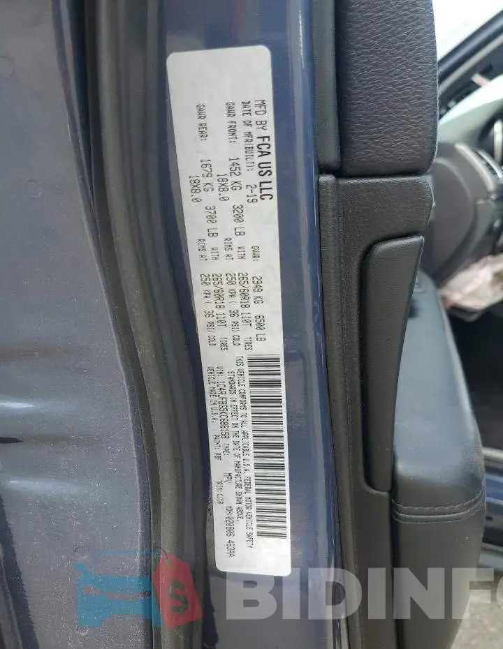 1C4RJFBG5KC688158 Photo# 13
