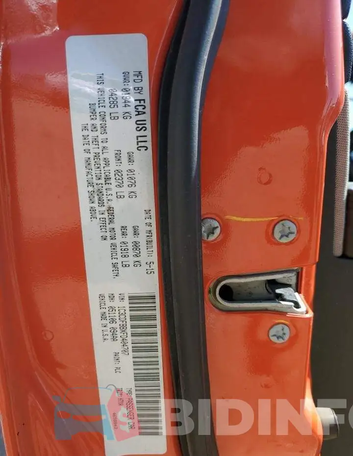 1C3CDFBBXFD404707 Photo# 12