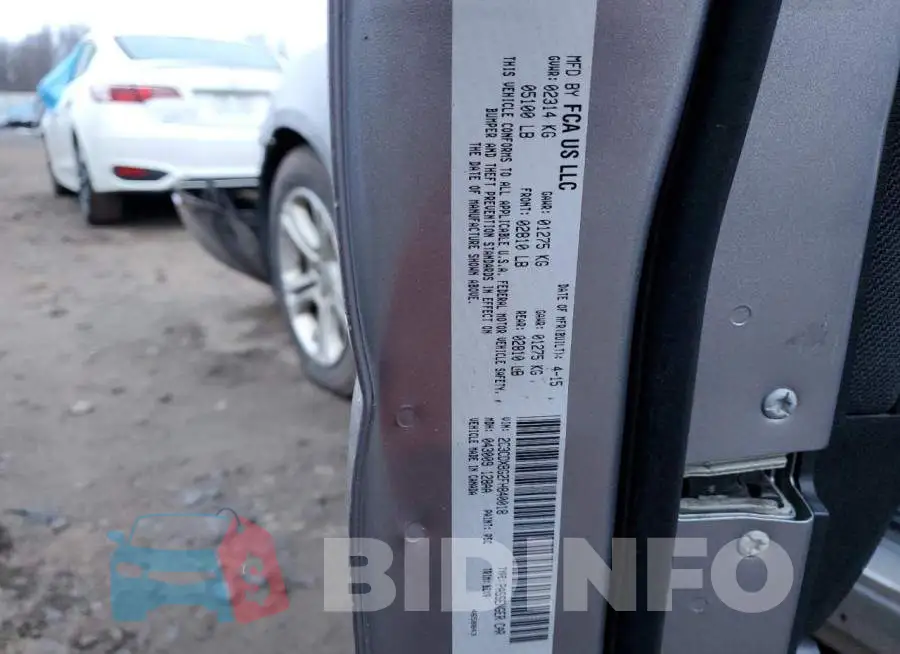 2C3CDXBG2FH840018 Photo# 13