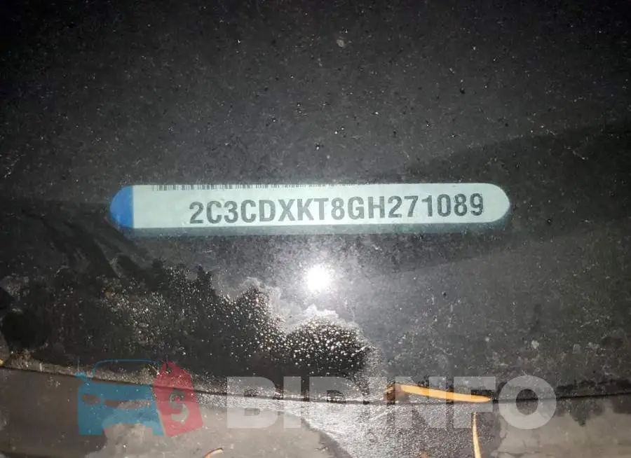 2C3CDXKT8GH271089 Photo# 12