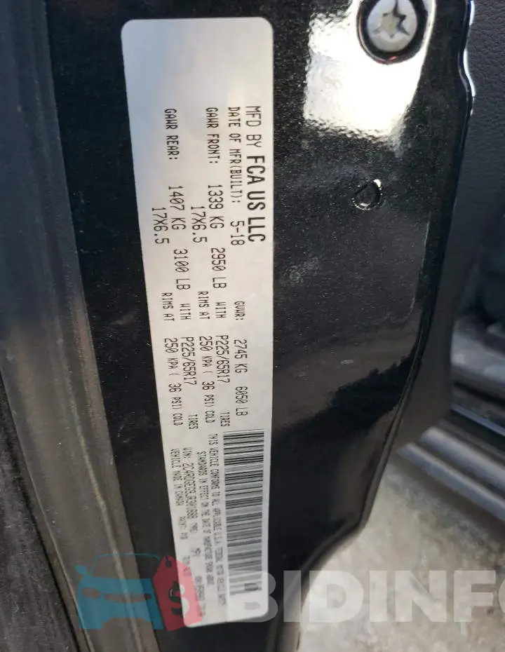 2C4RDGEG9JR301688 Photo# 13