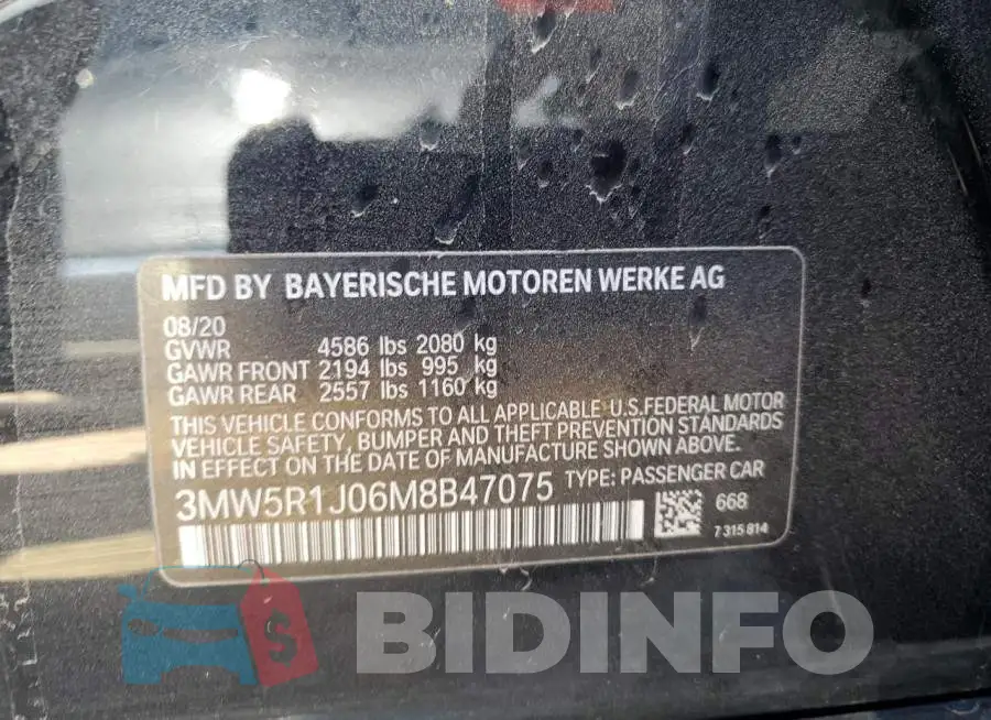 3MW5R1J06M8B47075 Photo# 13