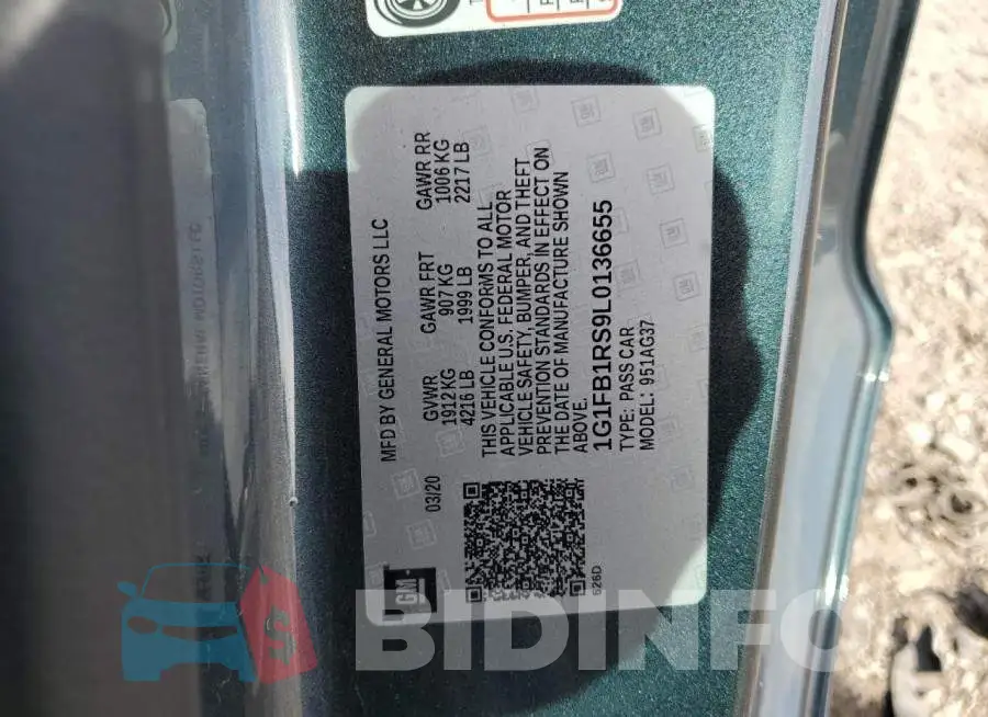 1G1FB1RS9L0136655 Photo# 12