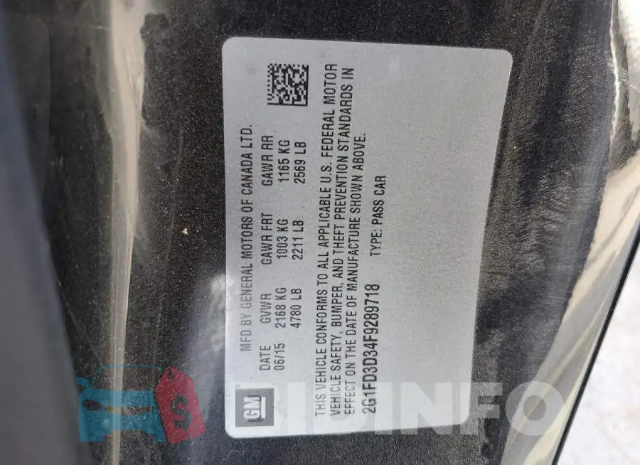 2G1FD3D34F9289718 Photo# 13