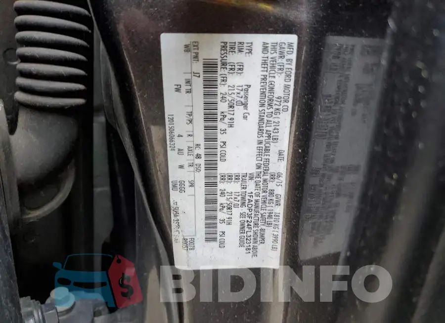 1FADP3F24FL323181 Photo# 13