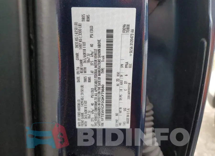 1FTEW1CP3GKF75680 Photo# 12