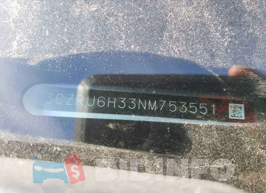 3CZRU6H33NM753551 Photo# 12