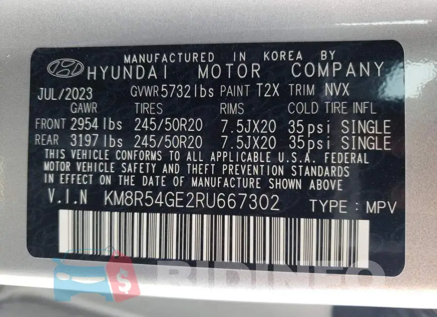 KM8R54GE2RU667302 Photo# 12