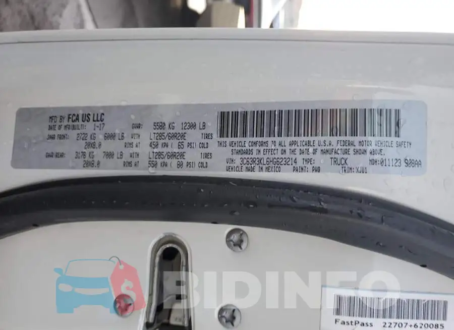 3C63R3KL6HG623214 Photo# 12