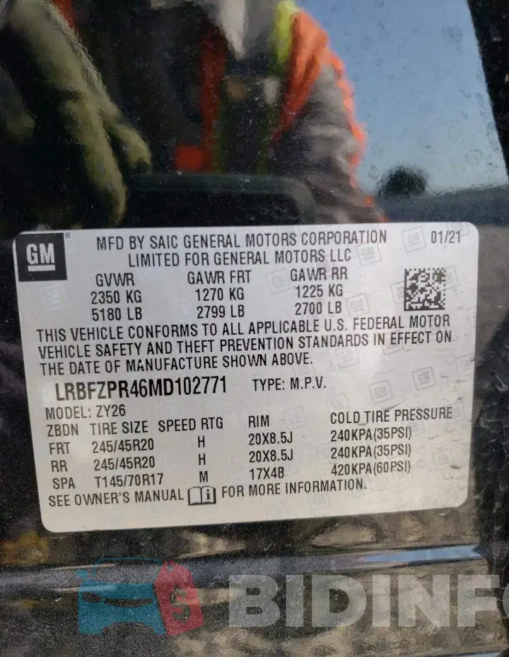 LRBFZPR46MD102771 Photo# 12