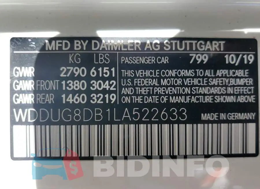 WDDUG8DB1LA522633 Photo# 13
