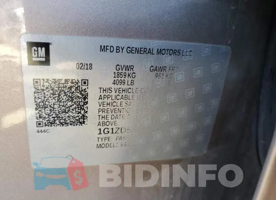 1G1ZD5ST6JF186439 Photo# 12
