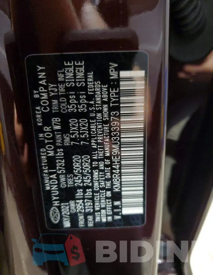 KM8R44HE9MU333973 Photo# 13