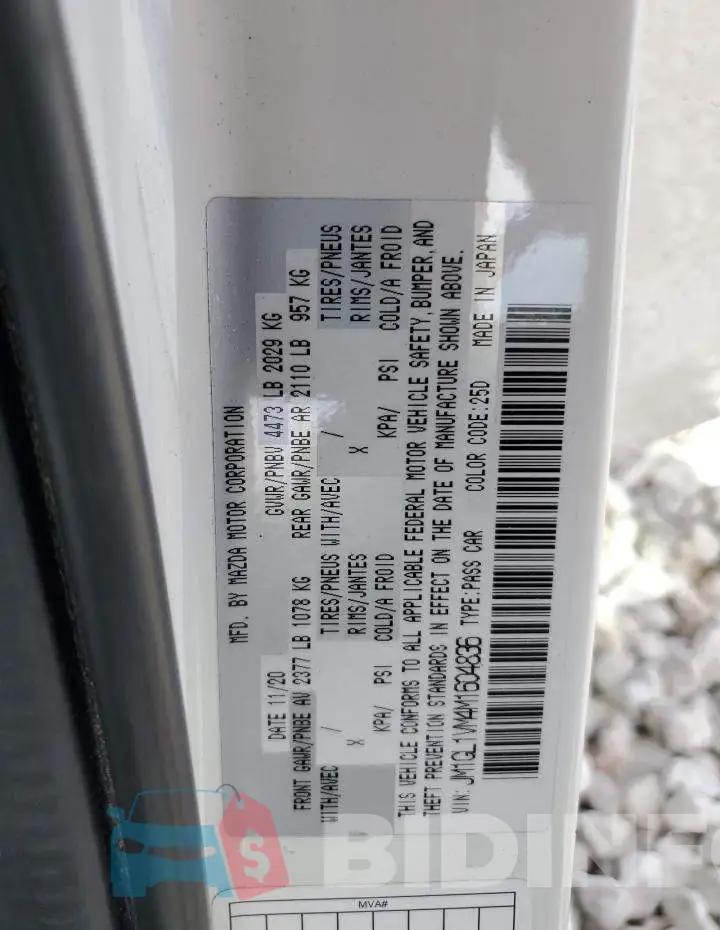 JM1GL1VM4M1604836 Photo# 12