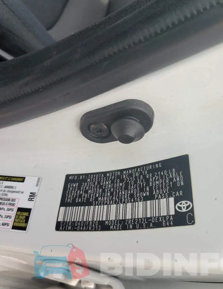 5YFEPRAE7LP054163 Photo# 12