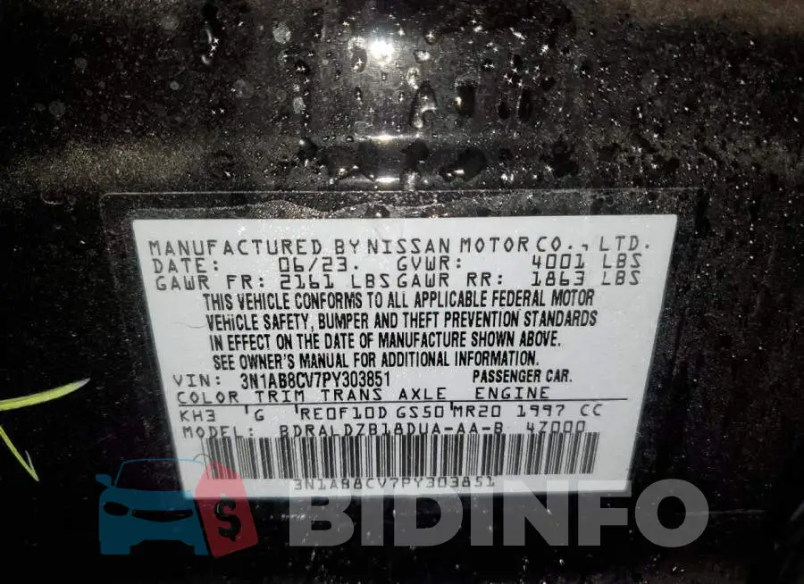 3N1AB8CV7PY303851 Photo# 12