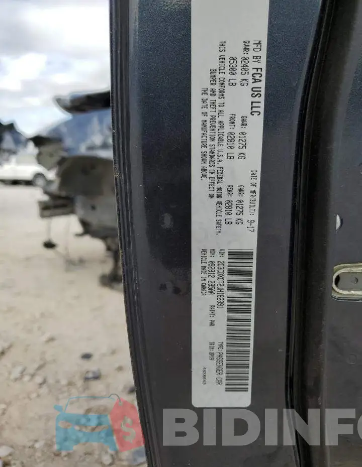2C3CDXCT2JH162391 Photo# 12