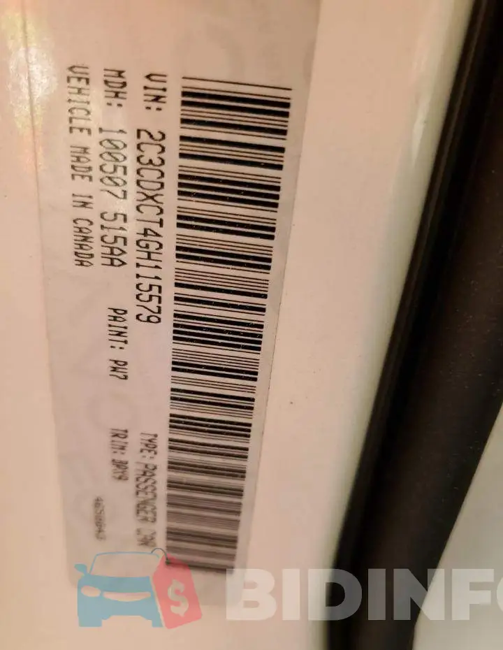 2C3CDXCT4GH115579 Photo# 12