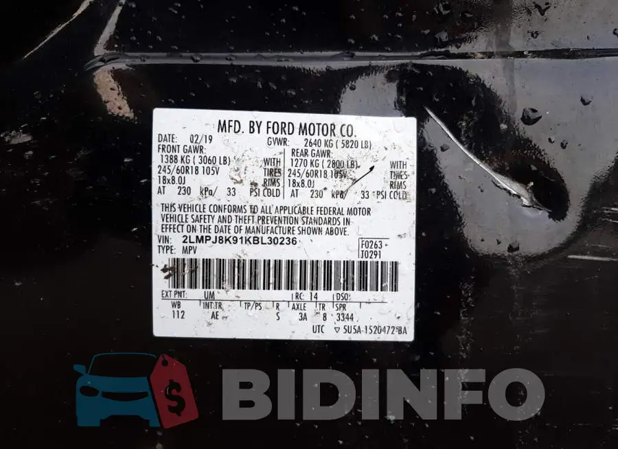 2LMPJ8K91KBL30236 Photo# 12
