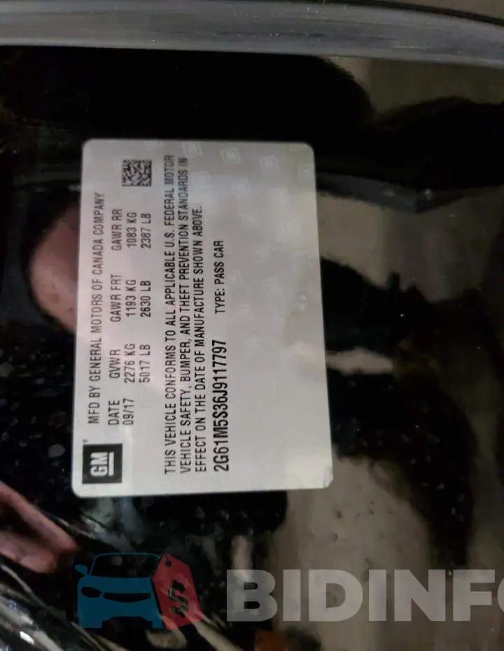 2G61M5S36J9117797 Photo# 13