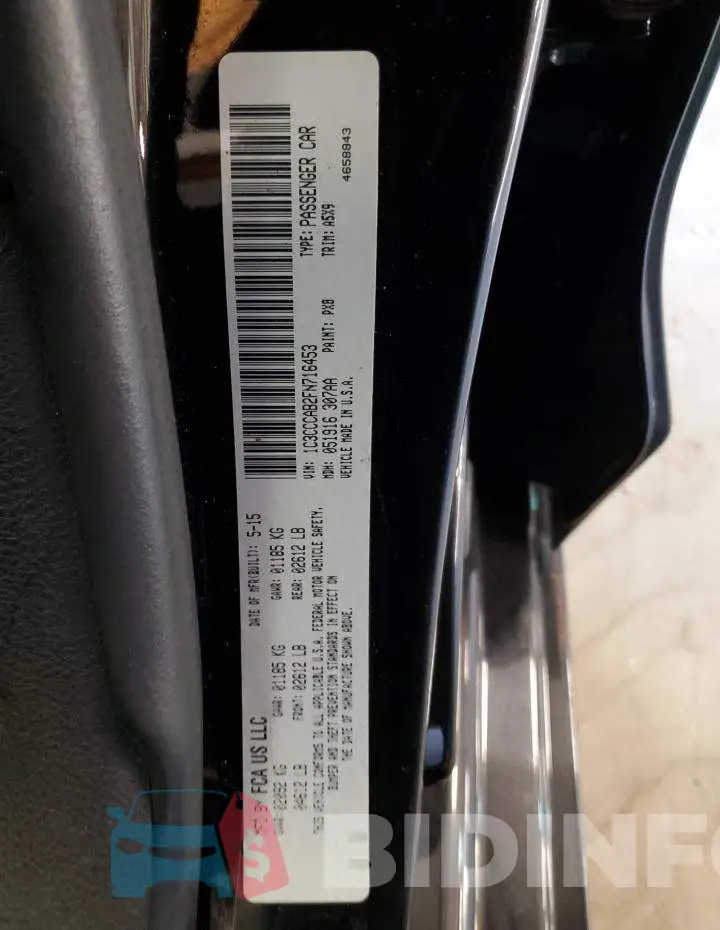 1C3CCCAB2FN716453 Photo# 12