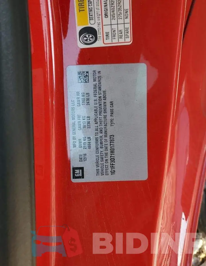 1G1FF3D71H0177873 Photo# 12