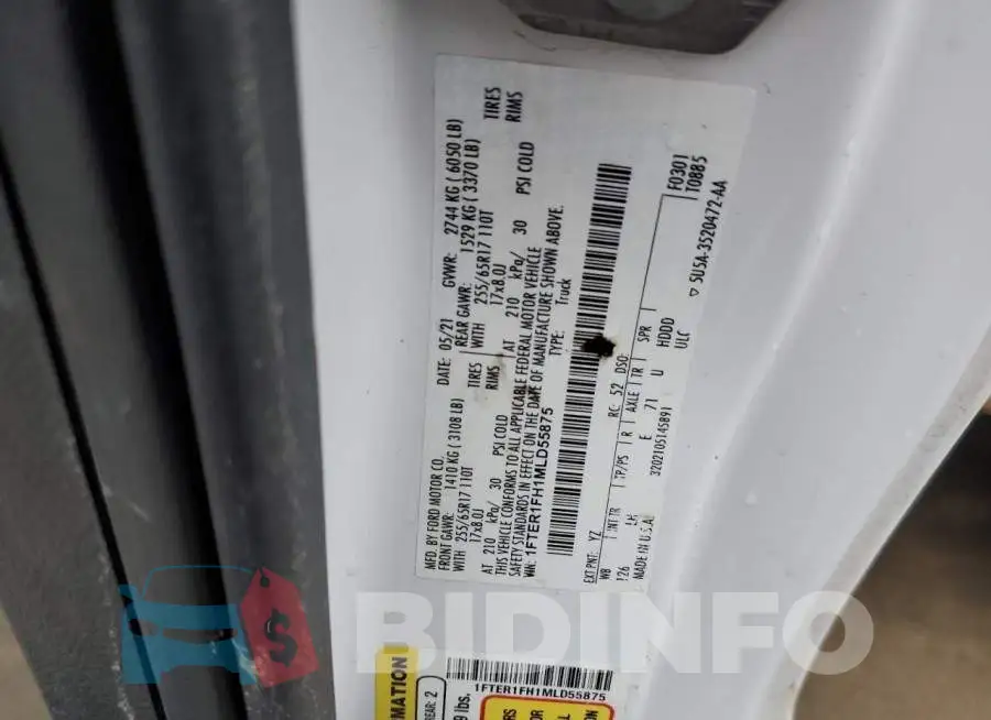 1FTER1FH1MLD55875 Photo# 12