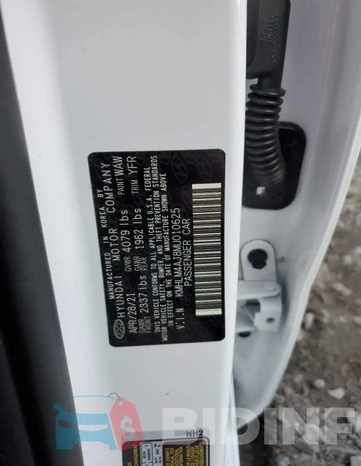 KMHLM4AJ8MU010625 Photo# 12