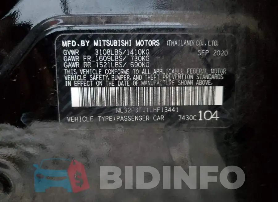 ML32F3FJ1LHF13441 Photo# 12