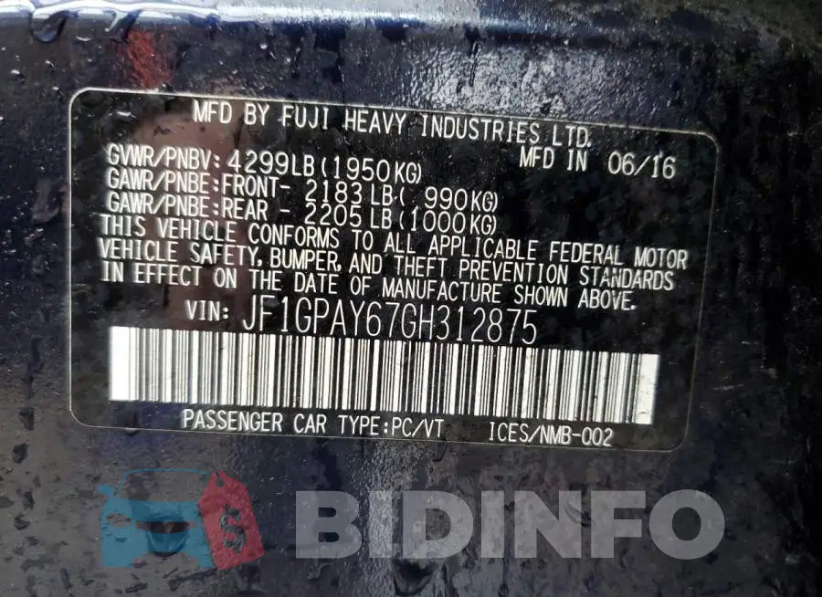 JF1GPAY67GH312875 Photo# 12