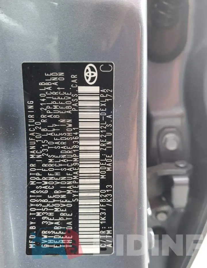 5YFEPMAE9MP183641 Photo# 13