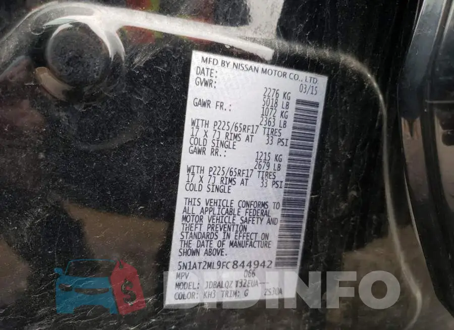 5N1AT2ML9FC844942 Photo# 12