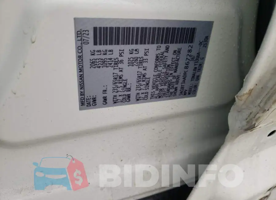 5N1BT3AA0PC867282 Photo# 13