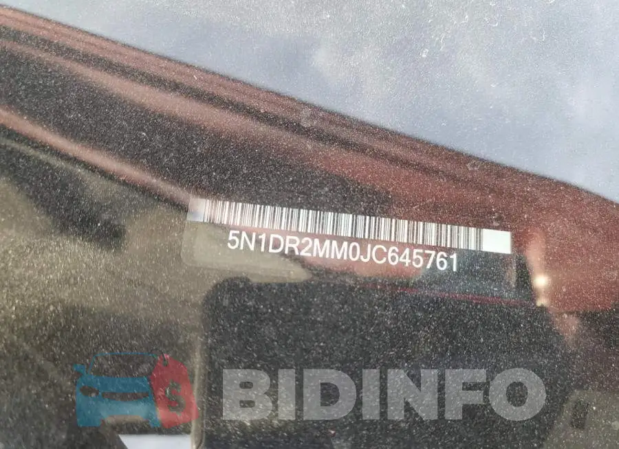 5N1DR2MM0JC645761 Photo# 13