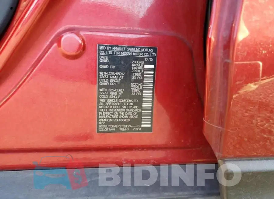 KNMAT2MT7GP608420 Photo# 12