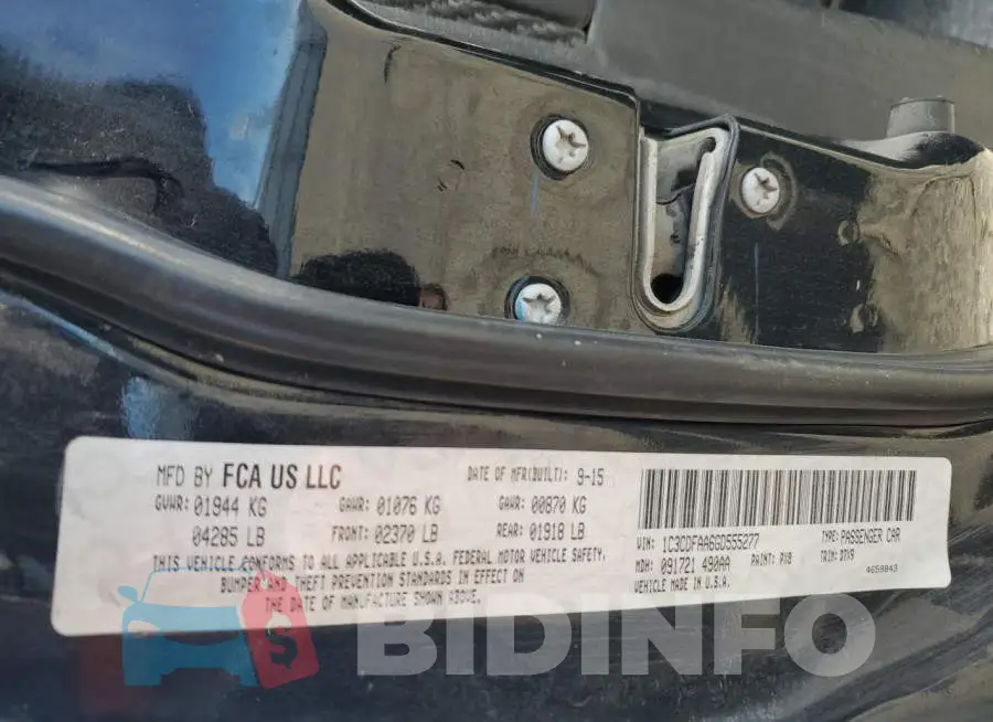1C3CDFAA6GD555277 Photo# 12