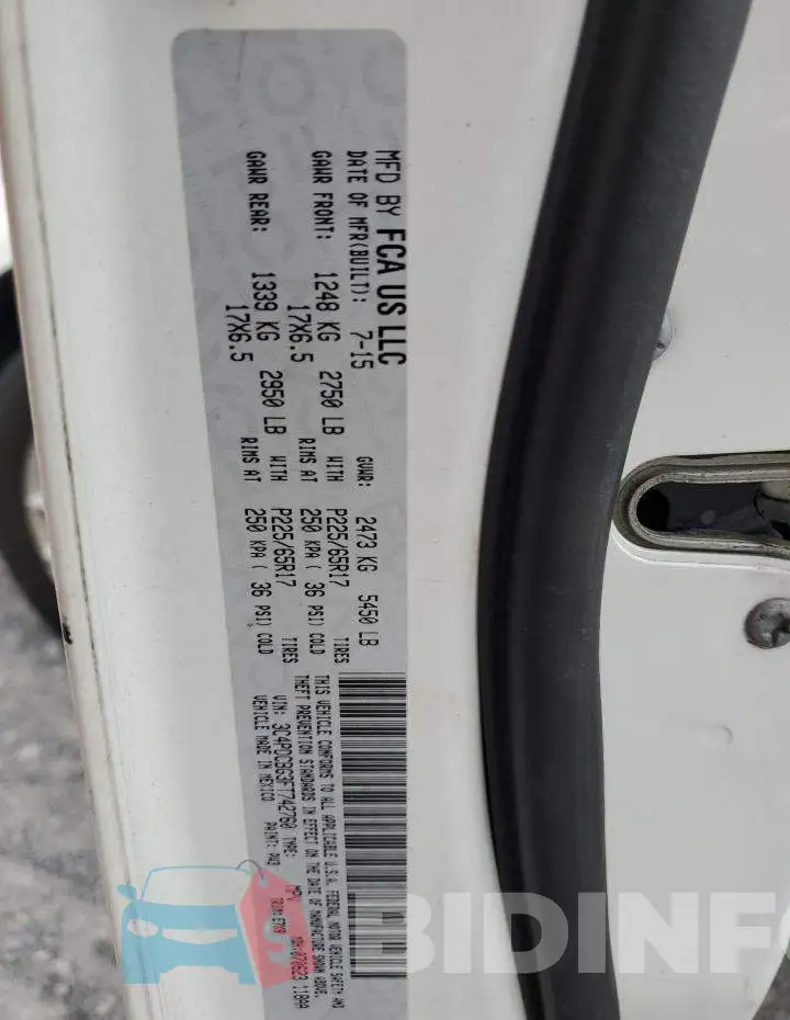 3C4PDCBG3FT742760 Photo# 14
