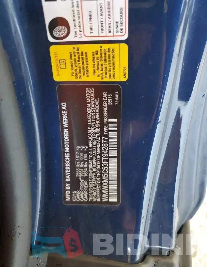 WMWXM5C53FT942877 Photo# 12
