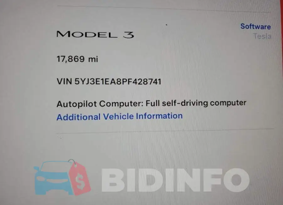 5YJ3E1EA8PF428741 Photo# 9