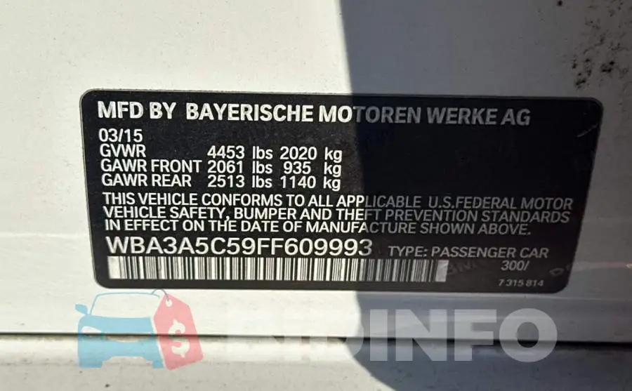 WBA3A5C59FF609993 Photo# 10