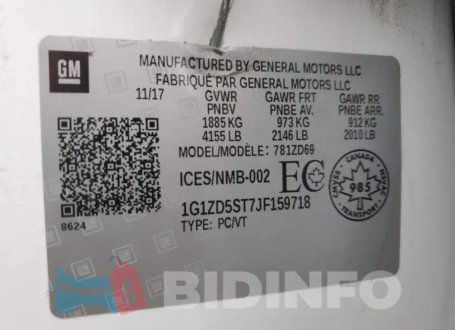 1G1ZD5ST7JF159718 Photo# 13