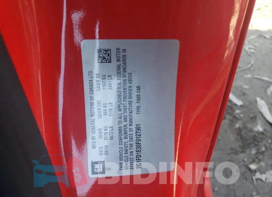 2G1FD1E36F9127981 Photo# 12