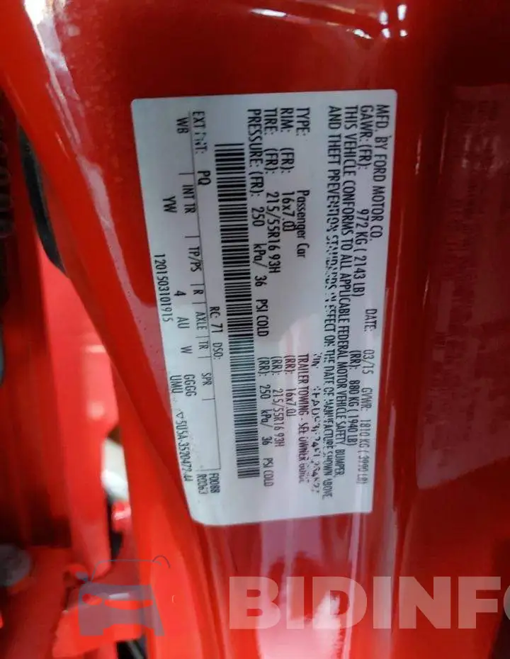 1FADP3F24FL264827 Photo# 13