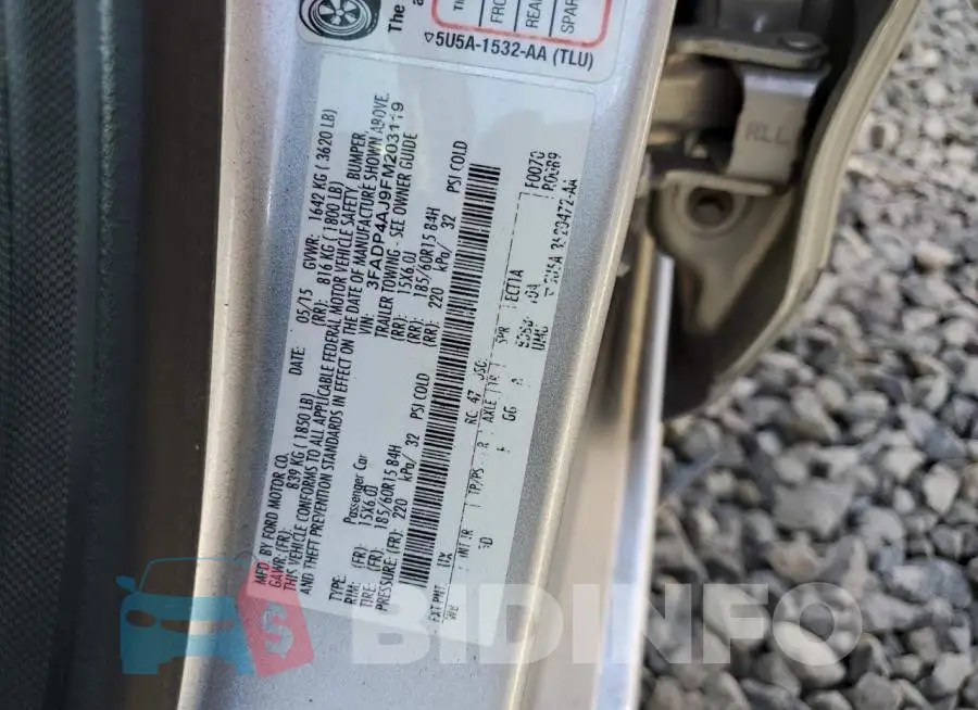 3FADP4AJ9FM203119 Photo# 12