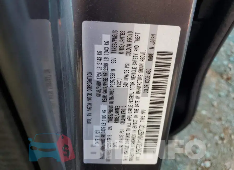 JM3KFBDM1M1497101 Photo# 13