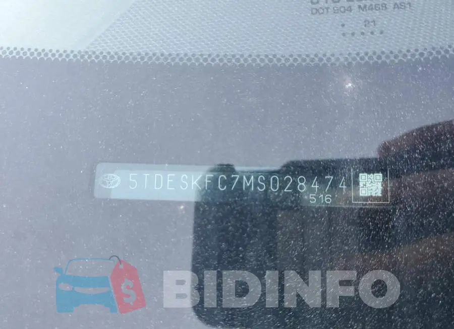 5TDESKFC7MS028474 Photo# 13