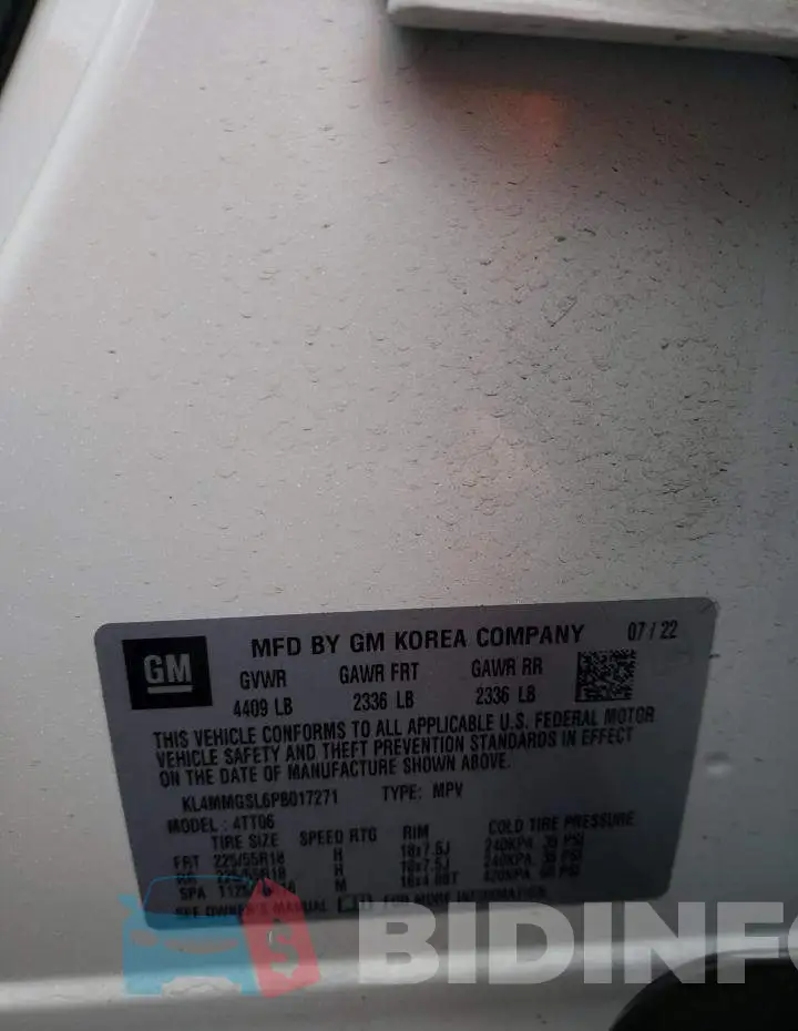 KL4MMGSL6PB017271 Photo# 13