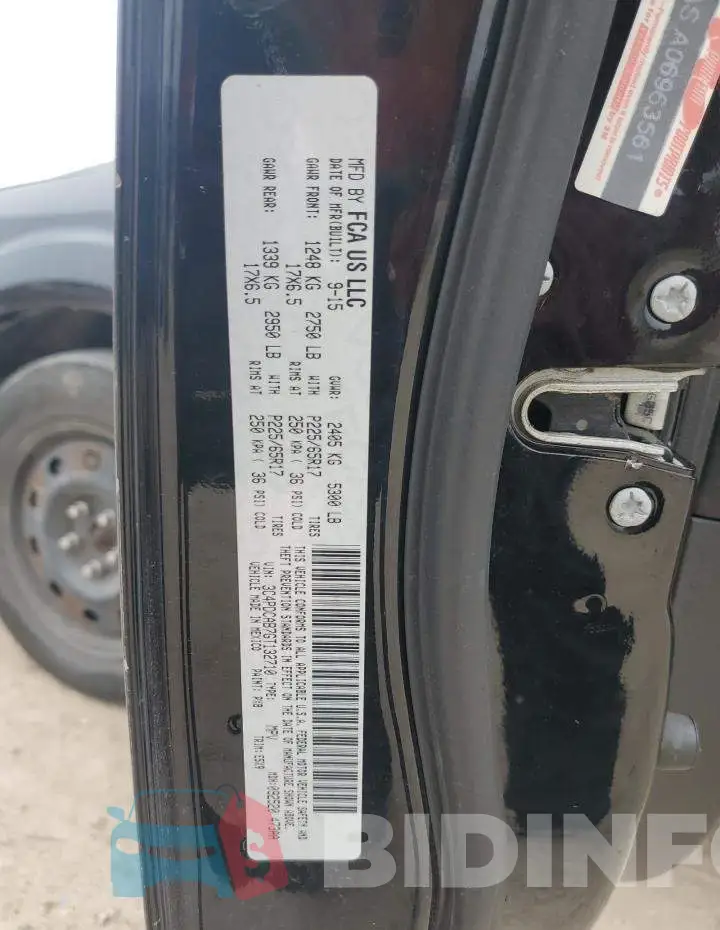 3C4PDCAB7GT132710 Photo# 12