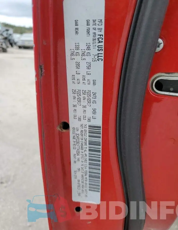 3C4PDCBG1FT743504 Photo# 13